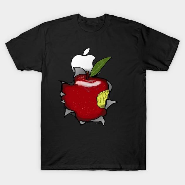 Real Apple T-Shirt by telberry